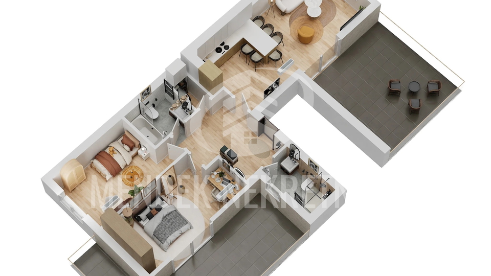 Apartment&comma; 102 m2&comma; For Sale&comma; Tre&scaron;njevka - Jug - Jarun