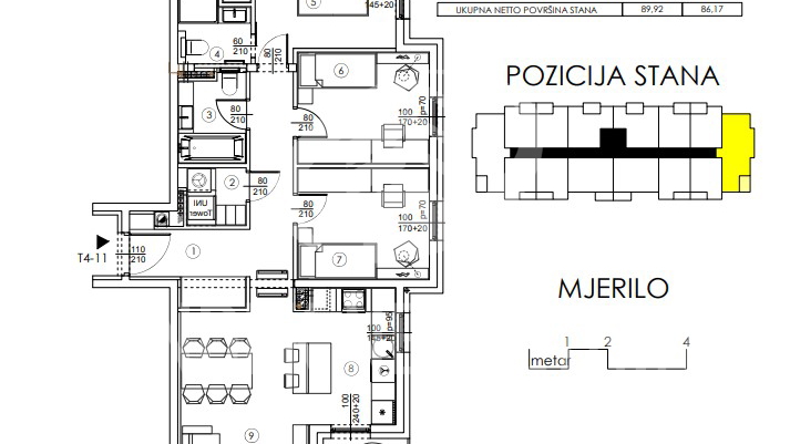 PRETPRODAJA! REZERVACIJE U TIJEKU! STANOVI 42-143 m2!
