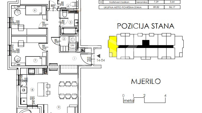 Apartment, 86 m2, For Sale, Varaždin - Jalkovečka