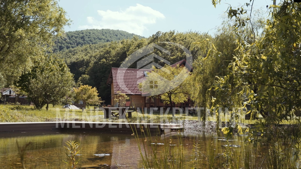 LEPA NOVA HIŠA S POMOŽNIMI STAVKI IN VELIKIM VRTOM - BLIŽINA IVANCA - HRVAŠKA