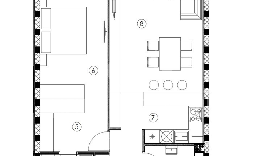 Appartamento, 76 m2, Vendita, Varaždin - Centar