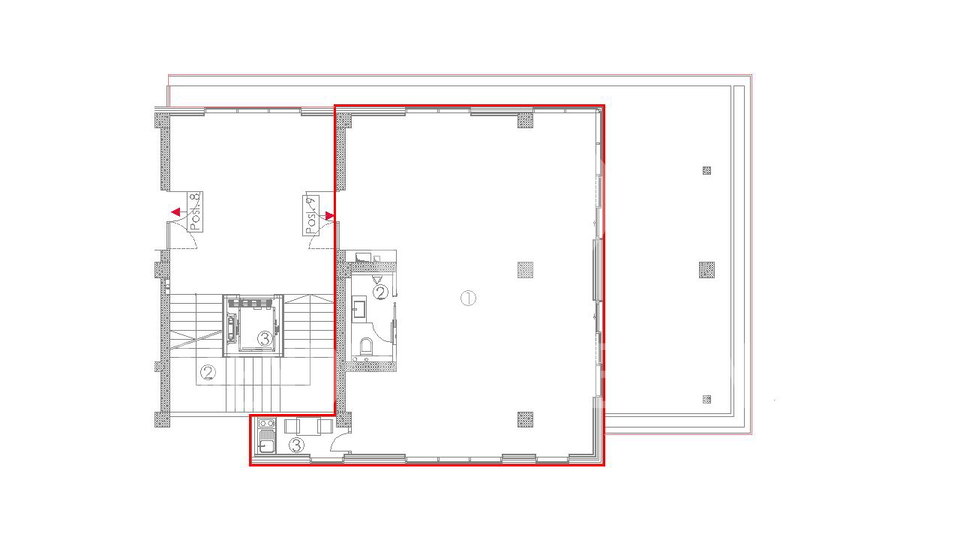 Gesch&auml;ftsraum&comma; 115 m2&comma; Verkauf&comma; Vara&zcaron;din - Varteks