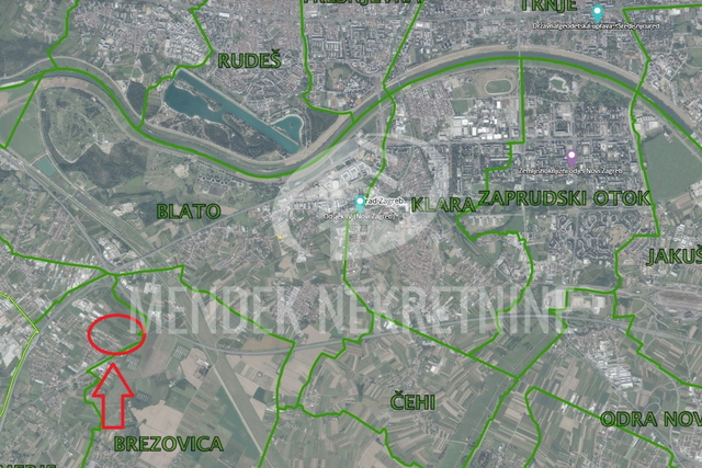 GRAĐEVINSKO ZEMLJIŠTE U K ZONI - GOSPODARSKA NAMJENA – POSLOVNA
