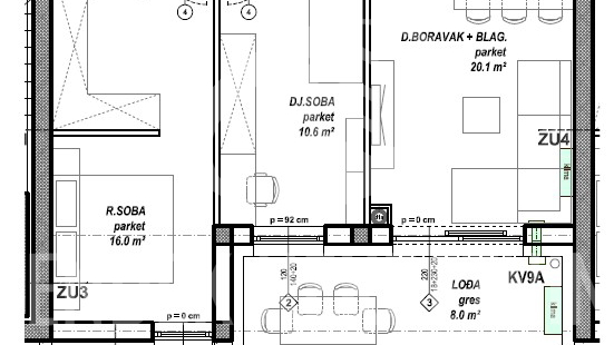 Appartamento&comma; 74 m2&comma; Vendita&comma; &Ccaron;akovec - Globetka