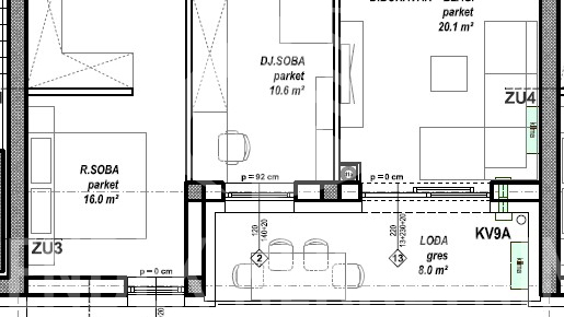 Novogradnja u pretprodaji &ndash; 3S STAN&comma; 1&period; kat&comma; 74&comma;70 m&sup2;&comma; Globetka&comma; &Ccaron;akovec