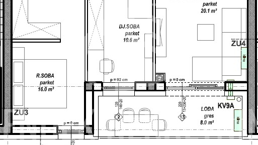 Novogradnja u pretprodaji &ndash; 3S STAN&comma; 2&period; kat&comma; 74&comma;50 m&sup2;&comma; Globetka&comma; &Ccaron;akovec
