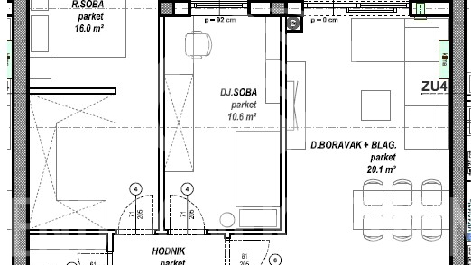 Apartment&comma; 74 m2&comma; For Sale&comma; &Ccaron;akovec - Globetka