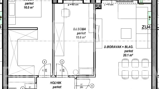 Wohnung&comma; 74 m2&comma; Verkauf&comma; &Ccaron;akovec - Globetka