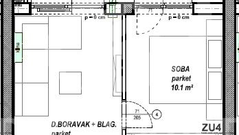 Novogradnja u pretprodaji &ndash; 2S STAN&comma; 2&period; kat&comma; 53&comma;70 m&sup2;&comma; Globetka&comma; &Ccaron;akovec
