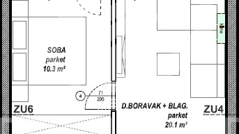 Apartment&comma; 56 m2&comma; For Sale&comma; &Ccaron;akovec - Globetka