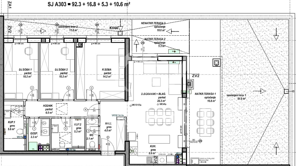 Wohnung&comma; 125 m2&comma; Verkauf&comma; &Ccaron;akovec - Globetka