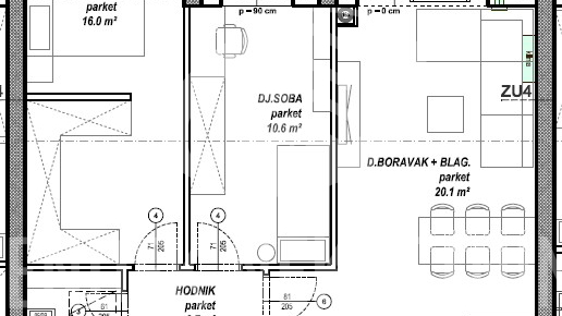 Novogradnja u pretprodaji &ndash; 3S PENTHOUSE&comma; 74&comma;50 m&sup2;&comma; Globetka&comma; &Ccaron;akovec