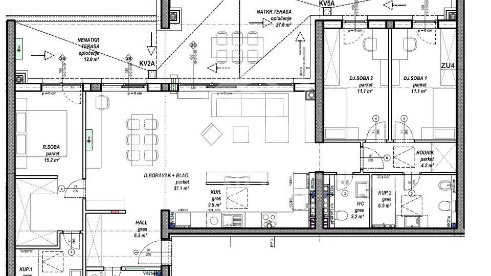 Apartment&comma; 141 m2&comma; For Sale&comma; &Ccaron;akovec - Globetka
