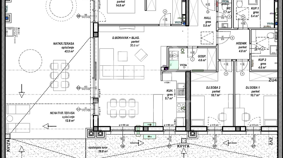 Apartment&comma; 142 m2&comma; For Sale&comma; &Ccaron;akovec - Globetka