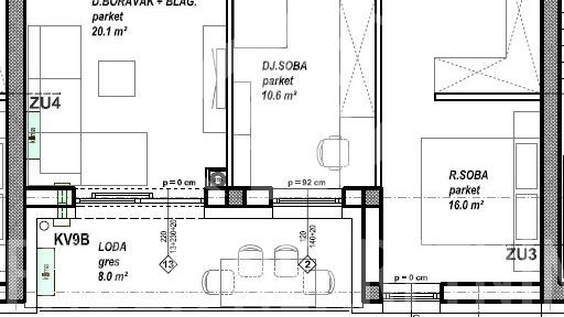 Novogradnja u pretprodaji &ndash; 3S STAN&comma; 1&period; kat&comma; 74&comma;70 m&sup2;&comma; Globetka&comma; &Ccaron;akovec