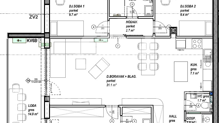 Novogradnja u pretprodaji &ndash; 4S STAN&comma; 2&period; kat&comma; 103&comma;78 m&sup2;&comma; Globetka&comma; &Ccaron;akovec