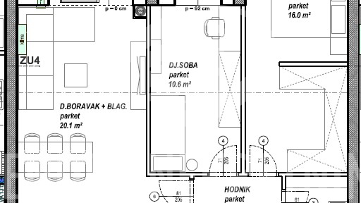 Apartment&comma; 74 m2&comma; For Sale&comma; &Ccaron;akovec - Globetka