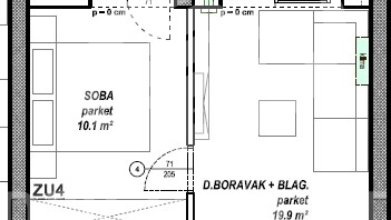 Apartment&comma; 53 m2&comma; For Sale&comma; &Ccaron;akovec - Globetka