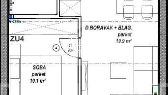 Apartment&comma; 54 m2&comma; For Sale&comma; &Ccaron;akovec - Globetka