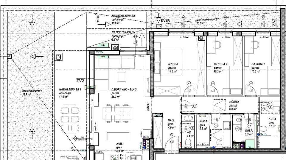 Apartment&comma; 121 m2&comma; For Sale&comma; &Ccaron;akovec - Globetka