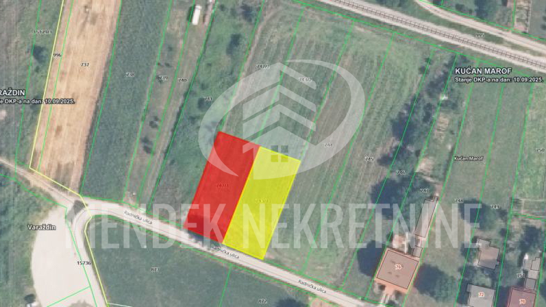 Land&comma; 615 m2&comma; For Sale&comma; Ku&cacute;an Marof