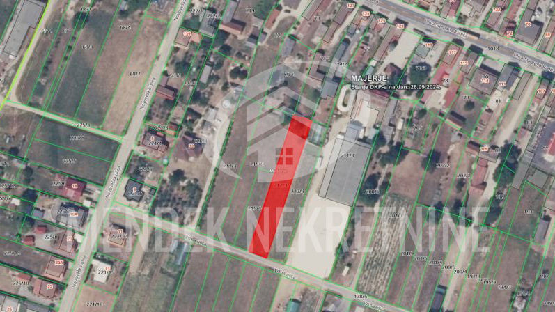 Grundst&uuml;ck&comma; 1429 m2&comma; Verkauf&comma; Majerje