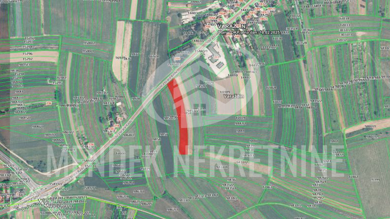 Gra&dstrok;evinsko zemlji&scaron;te&comma; Vara&zcaron;din&comma; 4&period;142 m2