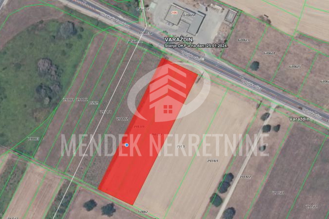 Zemljišče, 6130 m2, Prodaja, Varaždin - Centar