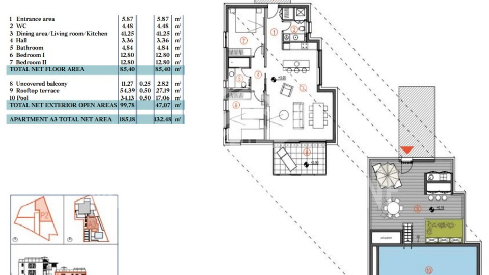 Stanovanje&comma; 140 m2&comma; Prodaja&comma; Primo&scaron;ten