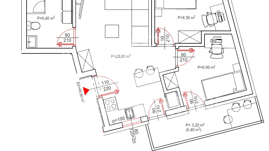 Apartment, 49 m2, For Sale, Varaždin - Bronx
