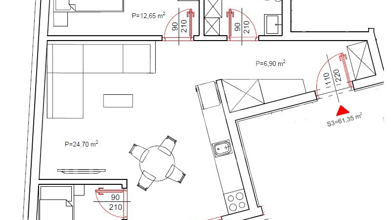 Appartamento, 61 m2, Vendita, Varaždin - Bronx