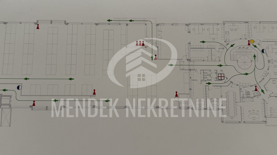 UREDSKO PROIZVODNA HALA  3180m2, Varaždin, Jalkovec