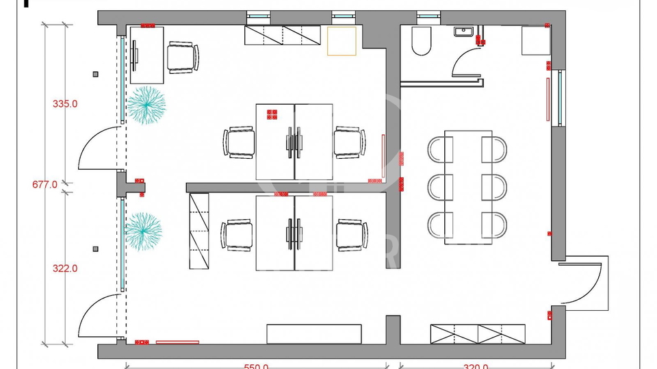 Commercial Property&comma; 60 m2&comma; For Rent&comma; Vara&zcaron;din - Centar