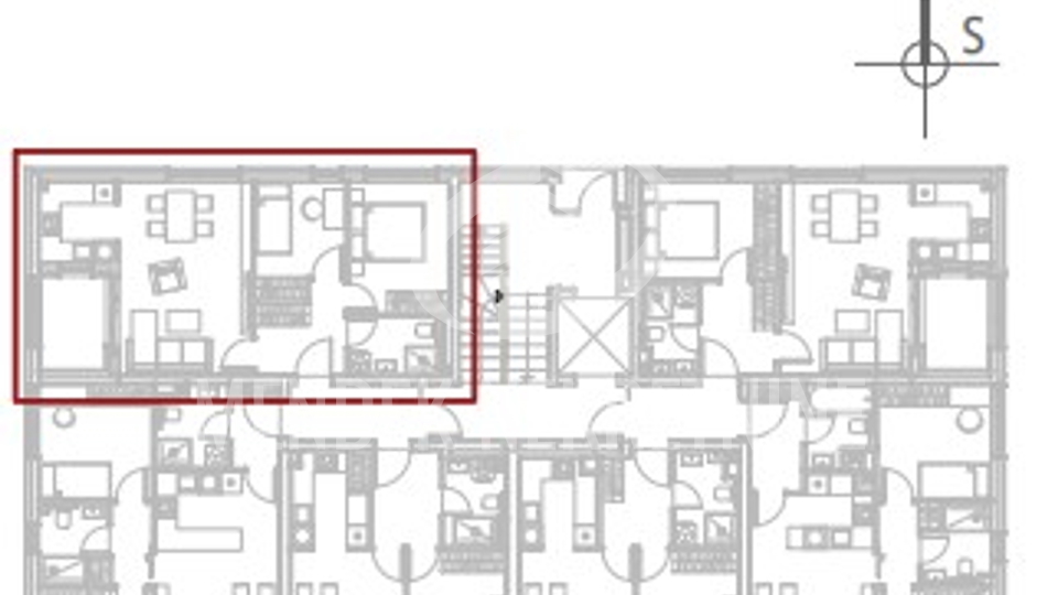 Apartment, 57 m2, For Sale, Novi Zagreb - Dugave