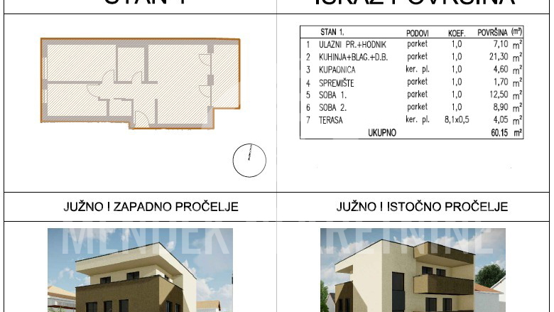 Stanovanje&comma; 60 m2&comma; Prodaja&comma; Vara&zcaron;din - Bronx