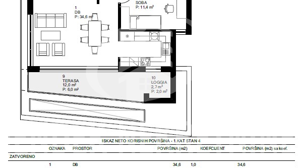 Apartment&comma; 97 m2&comma; For Sale&comma; Vara&zcaron;din - Centar