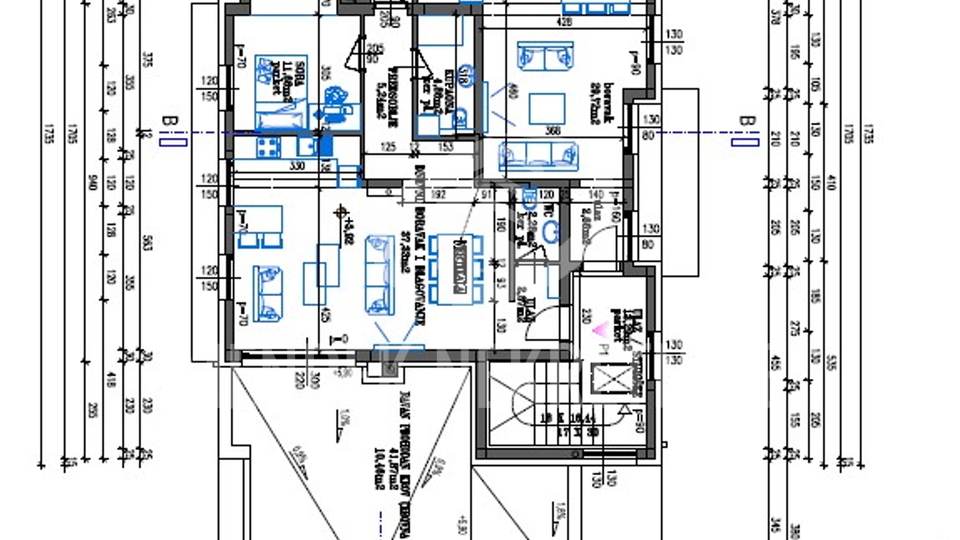 Apartment, 180 m2, For Sale, Varaždin - Hallers