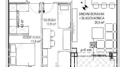 Wohnung&comma; 85 m2&comma; Verkauf&comma; &Ccaron;akovec - Globetka