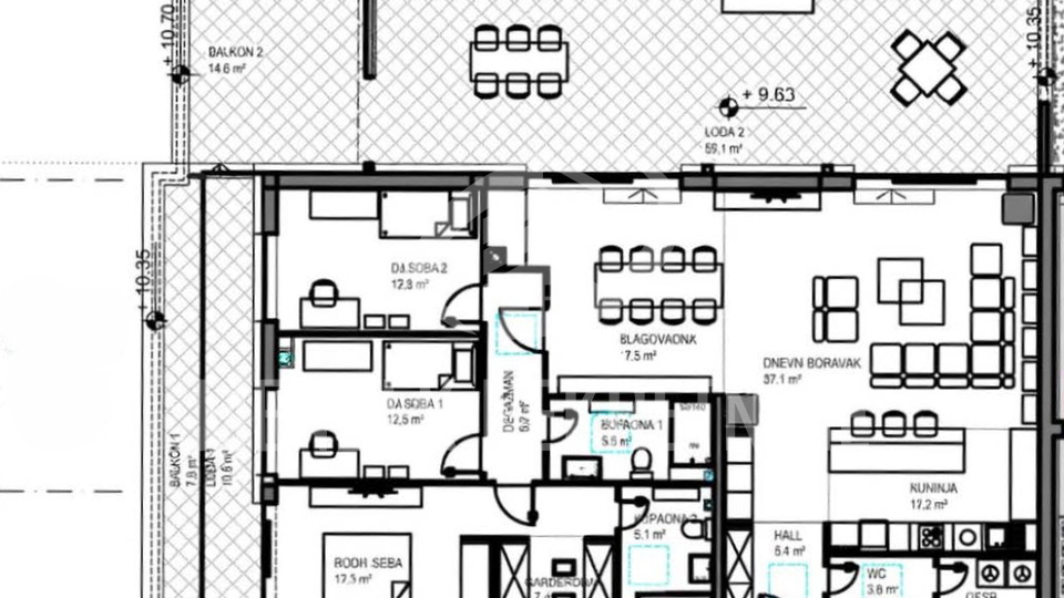 Wohnung&comma; 234 m2&comma; Verkauf&comma; &Ccaron;akovec - Globetka