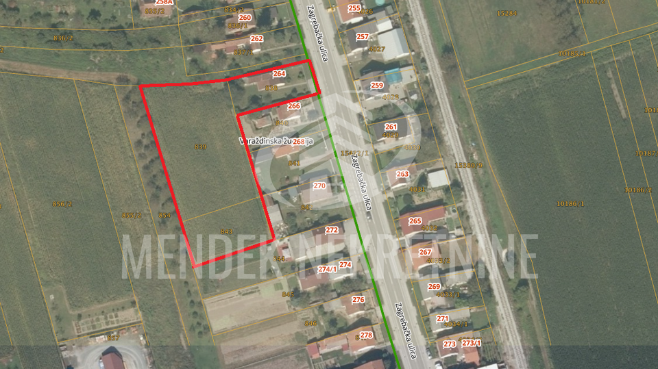 Grundstück, 3219 m2, Verkauf, Varaždin - Brezje
