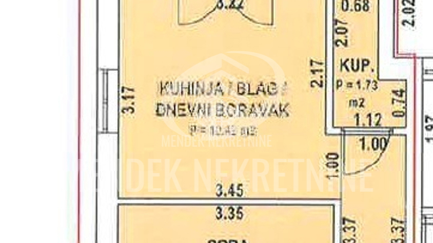 Holiday Apartment, 24 m2, For Sale, Novalja - Stara Novalja