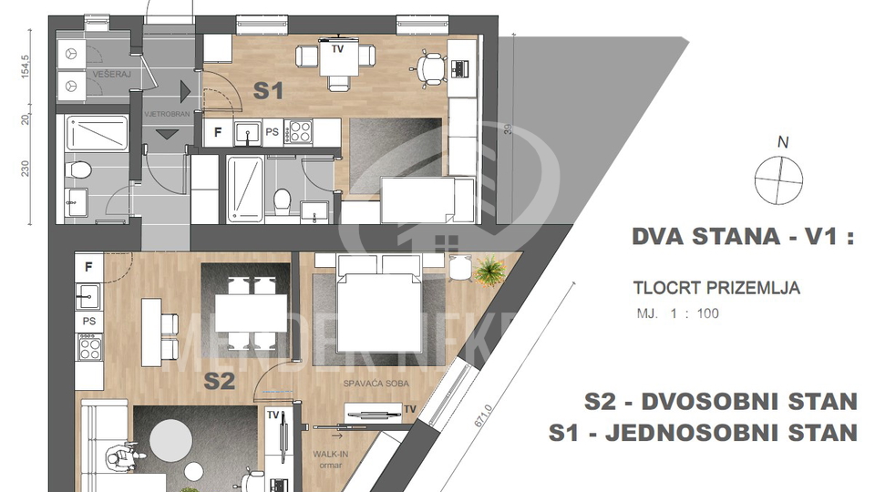 Appartamento&comma; 81 m2&comma; Vendita&comma; Vara&zcaron;din - Centar