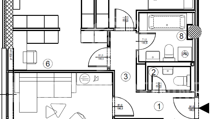 Apartment&comma; 82 m2&comma; For Sale&comma; Vara&zcaron;din - Centar