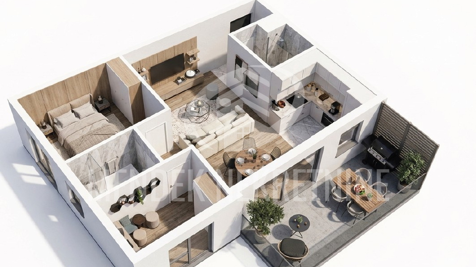 Appartamento&comma; 50 m2&comma; Vendita&comma; Povljana