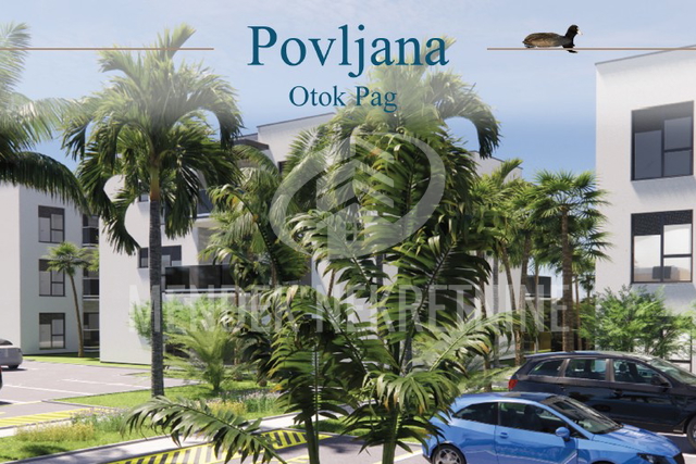 Apartment, 52 m2, For Sale, Povljana