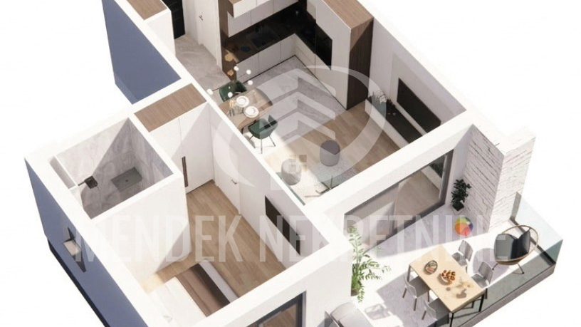 Apartment&comma; 52 m2&comma; For Sale&comma; Povljana