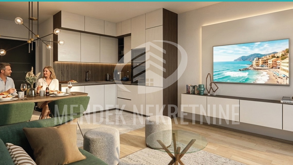 Apartment&comma; 52 m2&comma; For Sale&comma; Povljana