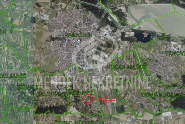 Land, 4228 m2, For Sale, Varaždin - Brezje