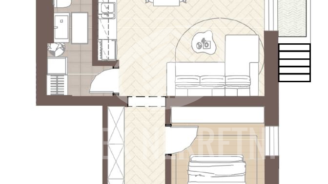 Ferienwohnung, 62 m2, Verkauf, Varaždin - Hallers