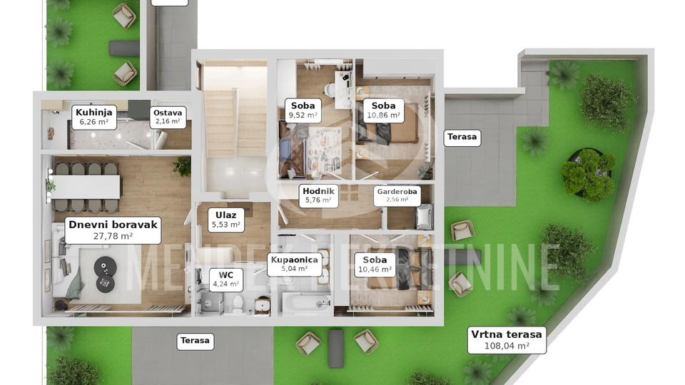 Appartamento&comma; 136 m2&comma; Vendita&comma; Tre&scaron;njevka - Jug - Jarun